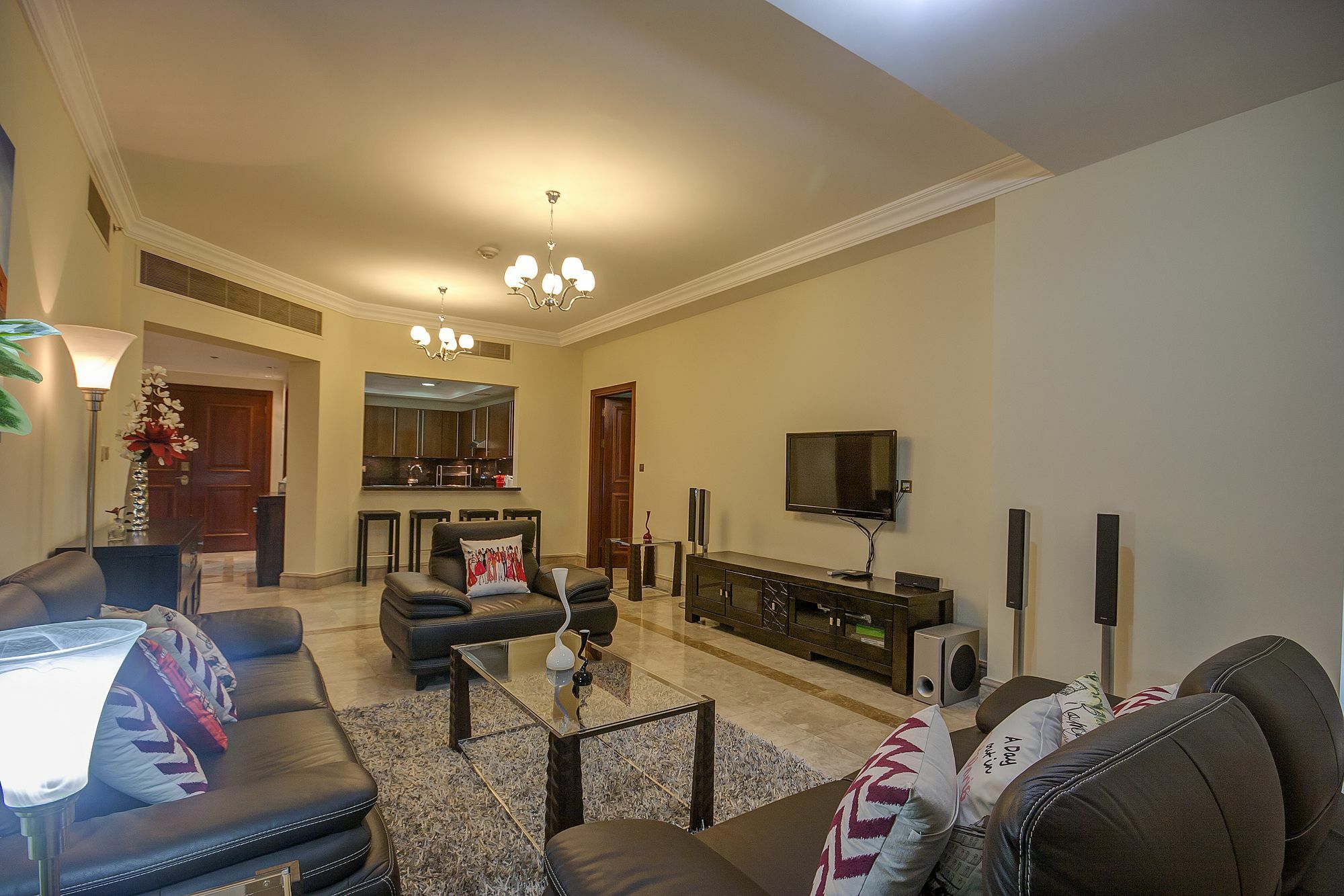 Beachfront Two Bedrooms On Palm Jumeirah By Deluxe Holiday Homes Dubai Esterno foto